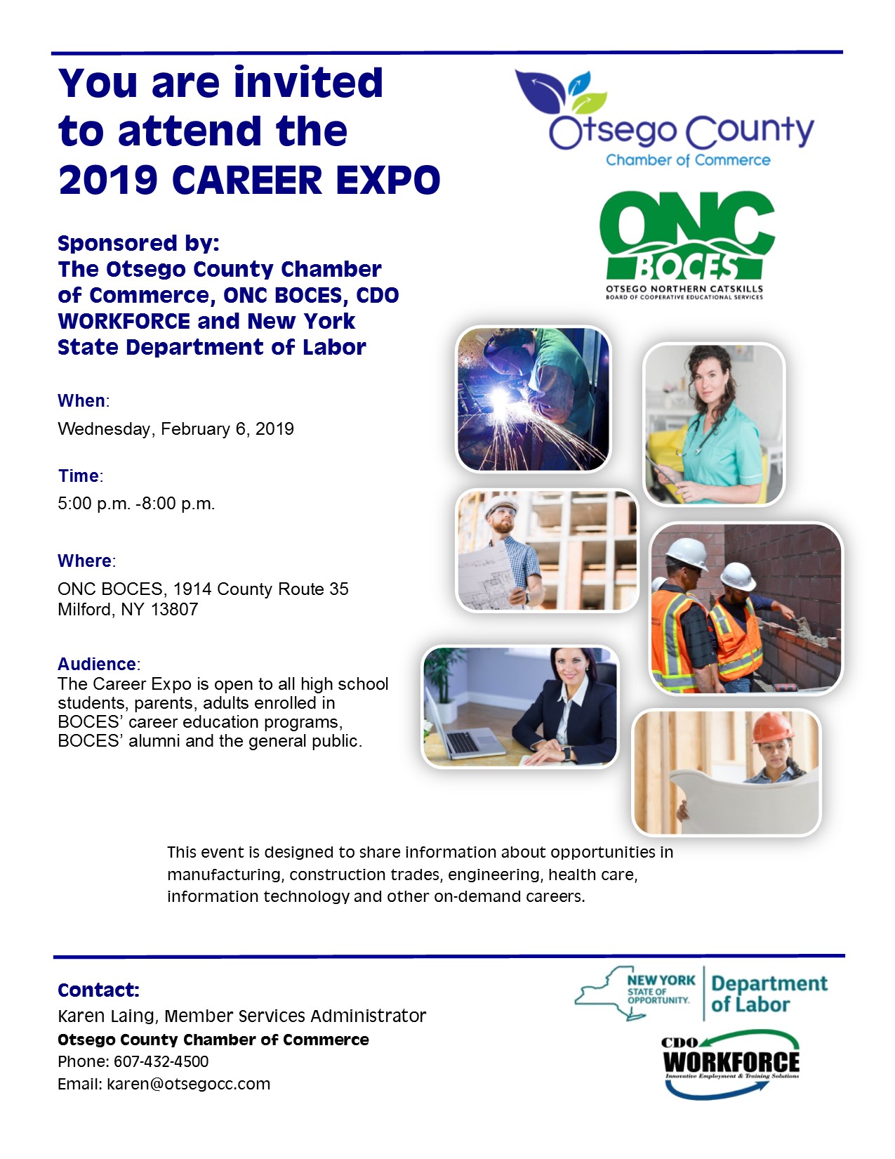 Career Fair Flyer 2019